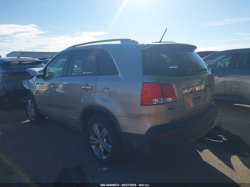 2013 Kia Sorento VIN 5XYKUDA28DG349671 IAAI salvage auction — NORMAL WEAR, Clear (Colorado), sold $1,400 on 2026-07-07 (photo 3)