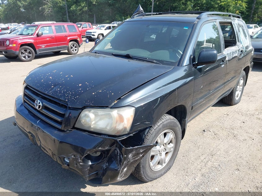 2005 Toyota Highlander VIN JTEEP21A650074580 IAAI salvage auction — ALL OVER, Parts Only Bos (Maryland), sold $25 on 2026-07-15 (photo 6)