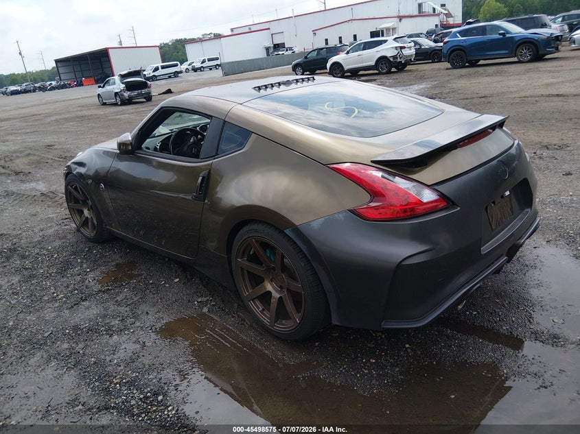 2013 Nissan 370z VIN JN1AZ4EH9DM880682 IAAI salvage auction — LEFT SIDE, Parts Only Bos (Maryland), sold $1,750 on 2026-07-15 (photo 3)