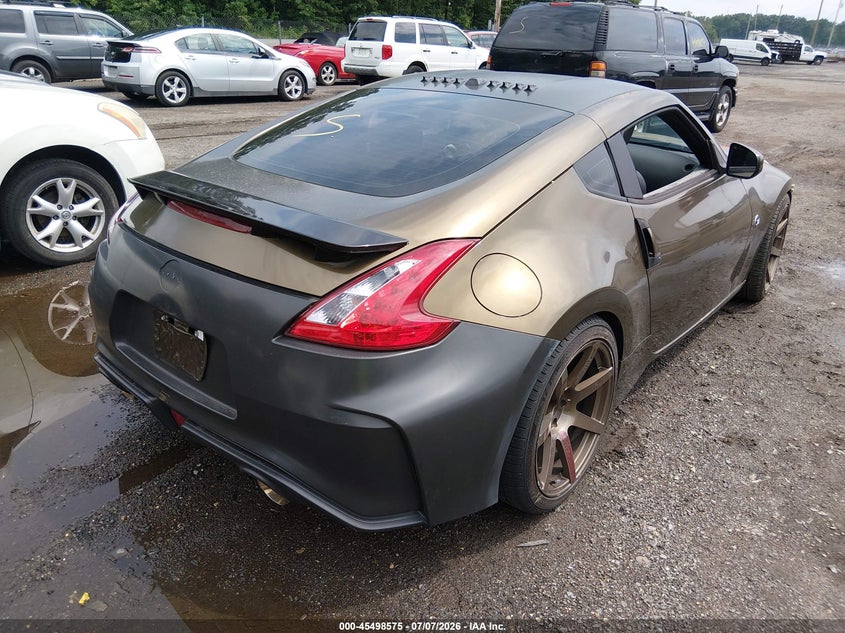 2013 Nissan 370z VIN JN1AZ4EH9DM880682 IAAI salvage auction — LEFT SIDE, Parts Only Bos (Maryland), sold $1,750 on 2026-07-15 (photo 4)
