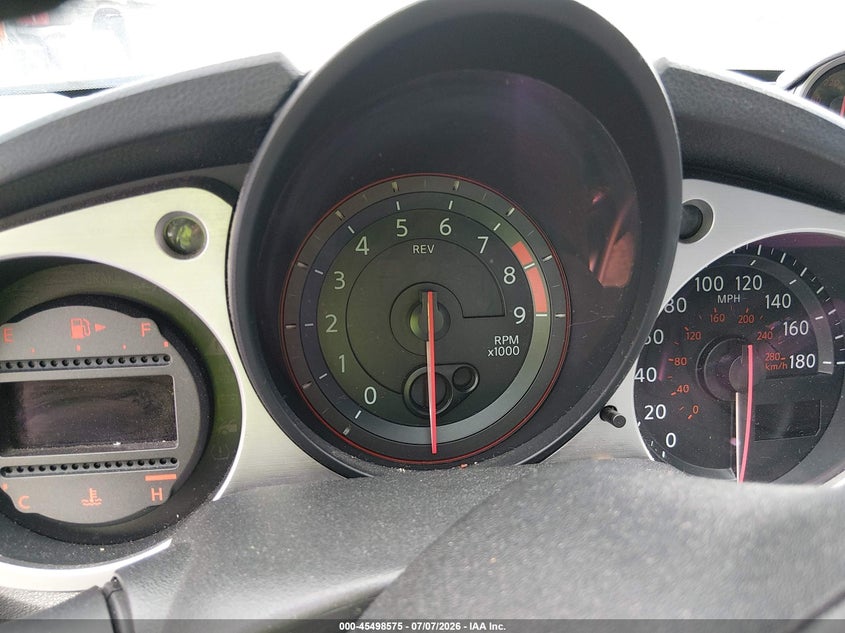 2013 Nissan 370z VIN JN1AZ4EH9DM880682 IAAI salvage auction — LEFT SIDE, Parts Only Bos (Maryland), sold $1,750 on 2026-07-15 (photo 7)