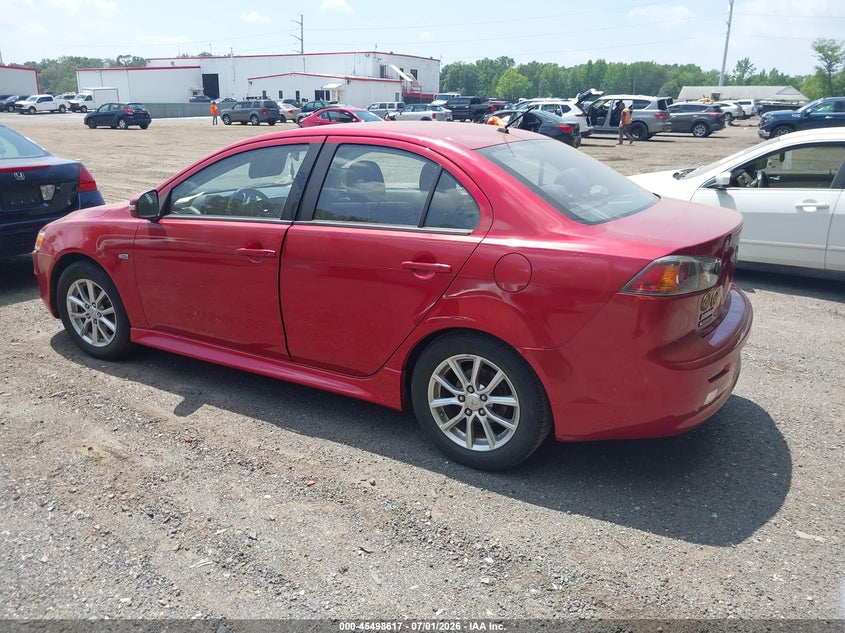 2015 Mitsubishi Lancer VIN JA32U2FU7FU026663 IAAI salvage auction — UNKNOWN, Parts Only Bos (Maryland), sold $250 on 2026-07-15 (photo 3)