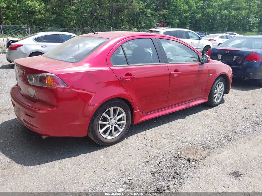 2015 Mitsubishi Lancer VIN JA32U2FU7FU026663 IAAI salvage auction — UNKNOWN, Parts Only Bos (Maryland), sold $250 on 2026-07-15 (photo 4)