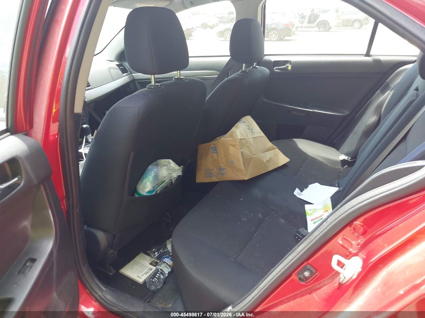 2015 Mitsubishi Lancer VIN JA32U2FU7FU026663 IAAI salvage auction — UNKNOWN, Parts Only Bos (Maryland), sold $250 on 2026-07-15 (photo 8)