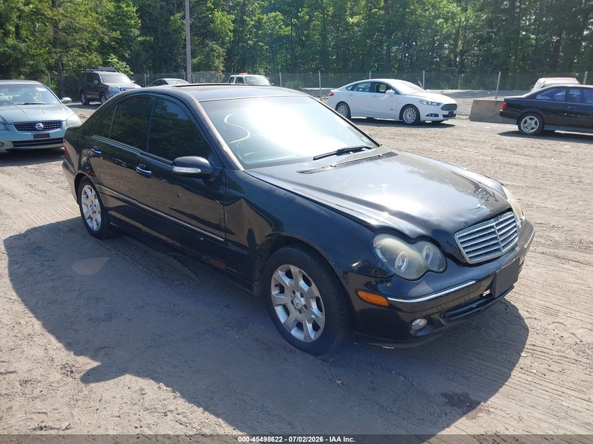 2005 Mercedes-benz C class VIN WDBRF81J45F593277 IAAI salvage auction — ALL OVER, Parts Only Bos (Maryland), sold $275 on 2026-07-15 (photo 1)