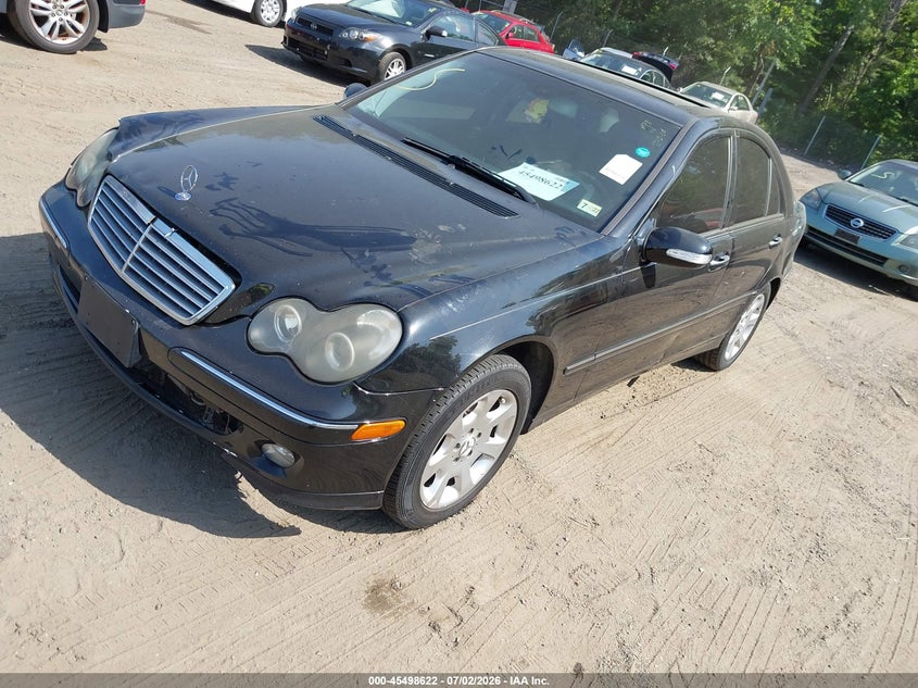 2005 Mercedes-benz C class VIN WDBRF81J45F593277 IAAI salvage auction — ALL OVER, Parts Only Bos (Maryland), sold $275 on 2026-07-15 (photo 2)