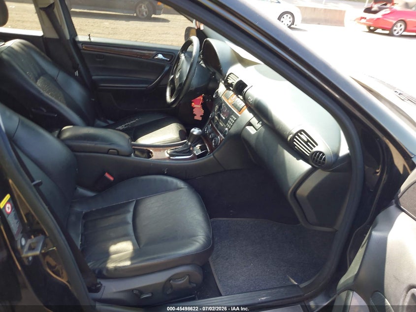 2005 Mercedes-benz C class VIN WDBRF81J45F593277 IAAI salvage auction — ALL OVER, Parts Only Bos (Maryland), sold $275 on 2026-07-15 (photo 5)