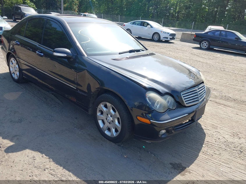 2005 Mercedes-benz C class VIN WDBRF81J45F593277 IAAI salvage auction — ALL OVER, Parts Only Bos (Maryland), sold $275 on 2026-07-15 (photo 6)
