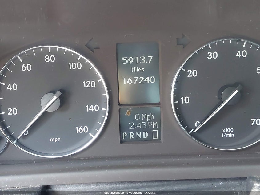2005 Mercedes-benz C class VIN WDBRF81J45F593277 IAAI salvage auction — ALL OVER, Parts Only Bos (Maryland), sold $275 on 2026-07-15 (photo 7)