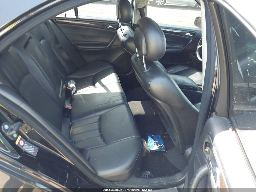 2005 Mercedes-benz C class VIN WDBRF81J45F593277 IAAI salvage auction — ALL OVER, Parts Only Bos (Maryland), sold $275 on 2026-07-15 (photo 8)