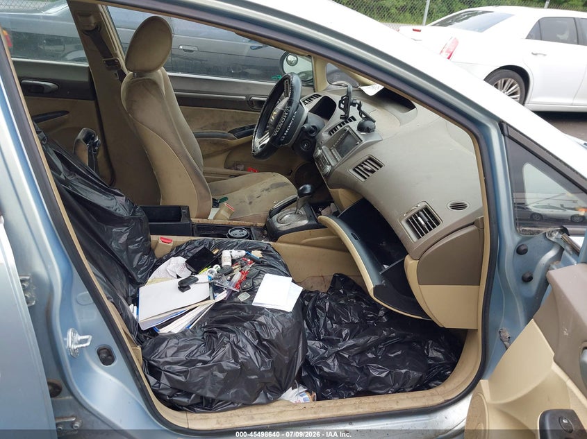 2007 Honda Civic hybrid VIN JHMFA36297S004434 IAAI salvage auction — ALL OVER, Parts Only Bos (Maryland), sold $175 on 2026-07-22 (photo 5)