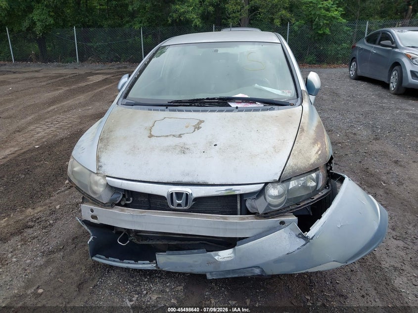 2007 Honda Civic hybrid VIN JHMFA36297S004434 IAAI salvage auction — ALL OVER, Parts Only Bos (Maryland), sold $175 on 2026-07-22 (photo 6)
