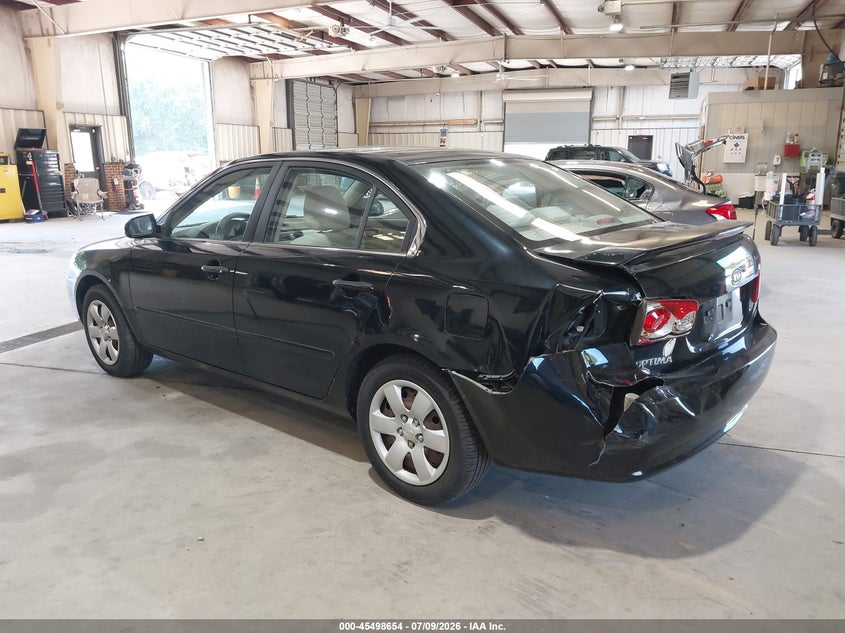 2008 Kia Optima VIN KNAGE123085274422 IAAI salvage auction — REAR END, Salvage (North Carolina), sold $375 on 2026-07-23 (photo 3)