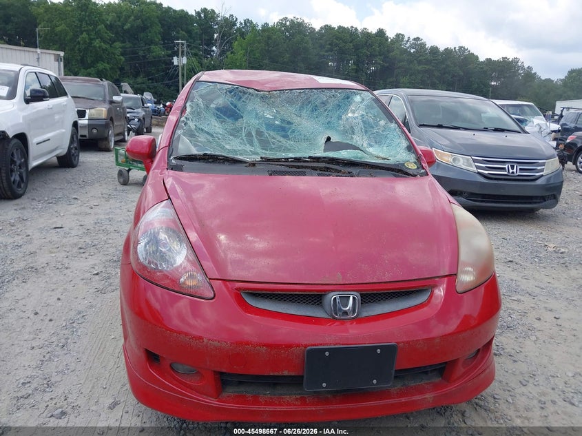 2008 Honda Fit VIN JHMGD38608S040283 IAAI salvage auction — NORMAL WEAR, Clear (Georgia), sold $600 on 2026-07-21 (photo 6)