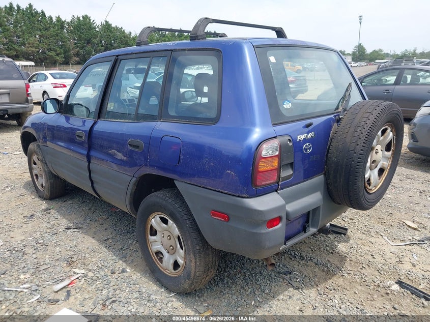 1998 Toyota Rav4 VIN JT3HP10V7W7106062 IAAI salvage auction — NORMAL WEAR, Clear (Virginia), sold $325 on 2026-07-13 (photo 3)