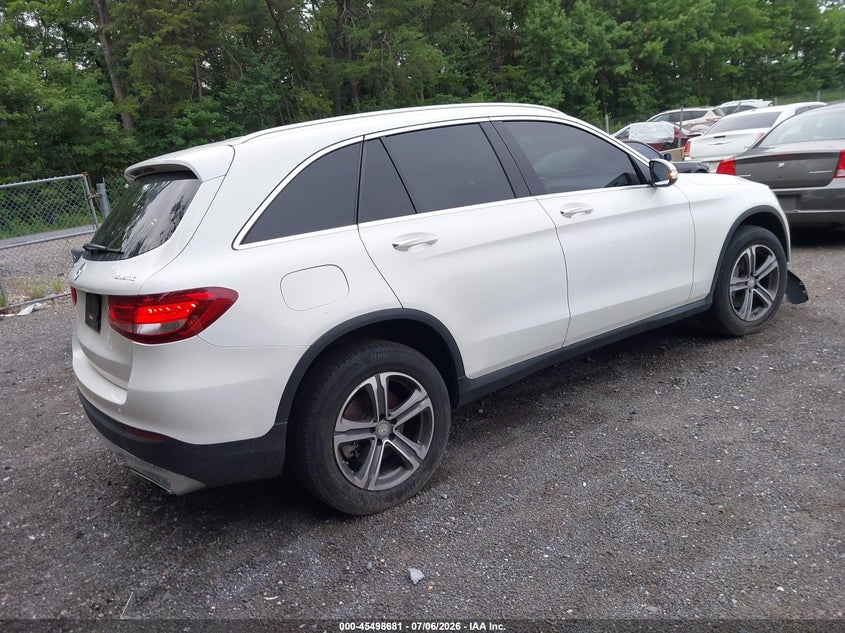 2016 Mercedes-benz Glc VIN WDC0G4KB6GF031949 IAAI salvage auction — FRONT END, Parts Only Bos (Maryland), sold $3,800 on 2026-07-15 (photo 4)