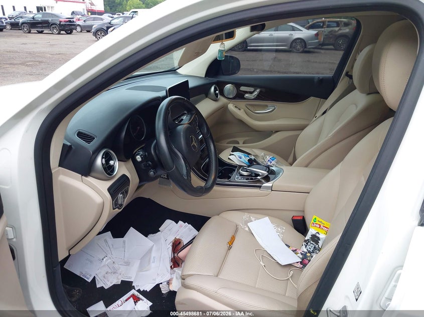 2016 Mercedes-benz Glc VIN WDC0G4KB6GF031949 IAAI salvage auction — FRONT END, Parts Only Bos (Maryland), sold $3,800 on 2026-07-15 (photo 5)
