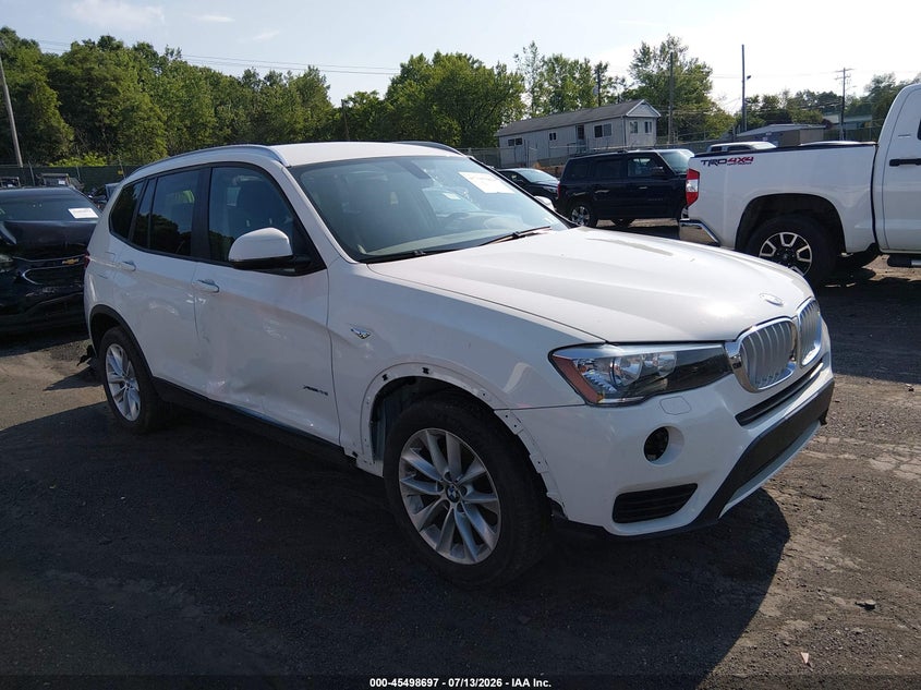 2017 BMW X3 VIN 5UXWX9C31H0W76760 IAAI salvage auction — SIDE, Salvage (Pennsylvania), sold $4,650 on 2026-08-01 (photo 1)
