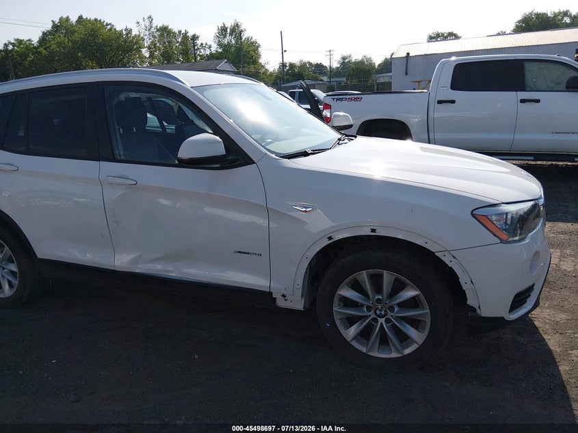 2017 BMW X3 VIN 5UXWX9C31H0W76760 IAAI salvage auction — SIDE, Salvage (Pennsylvania), sold $4,650 on 2026-08-01 (photo 6)