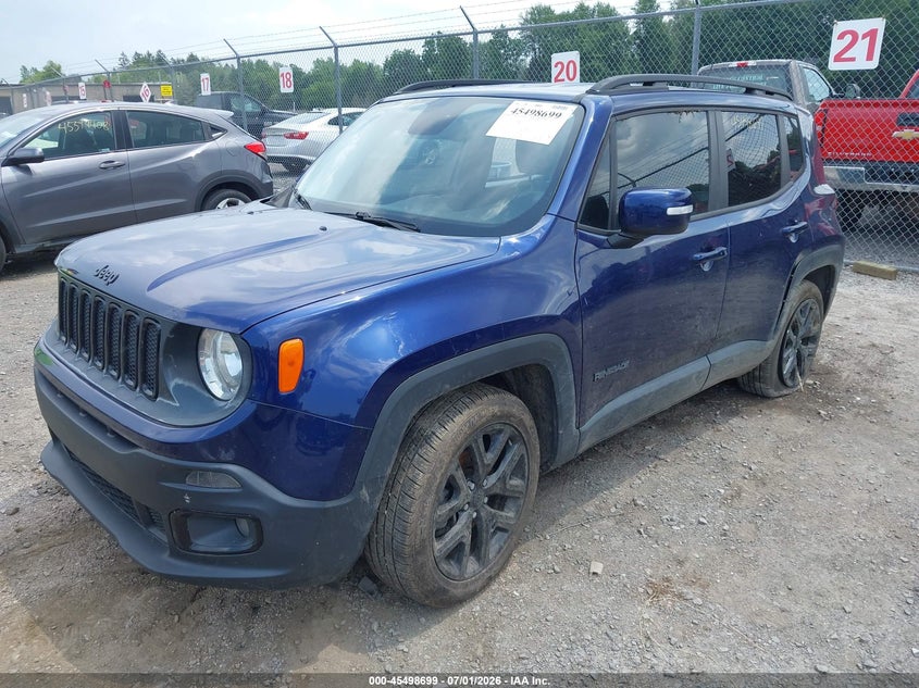 2017 Jeep Renegade VIN ZACCJABB0HPE94588 IAAI salvage auction — REAR END, Wait Title, sold $1,575 on 2026-08-20 (photo 2)