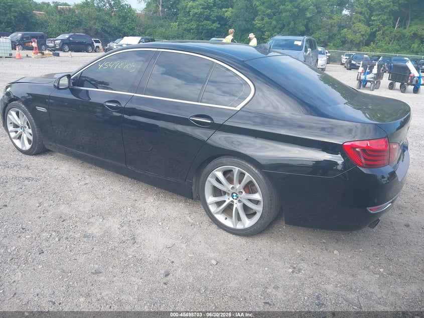 2014 BMW 5er VIN WBA5B3C57ED537485 IAAI salvage auction — FRONT END, Salvage (Ohio), sold $675 on 2026-07-28 (photo 3)