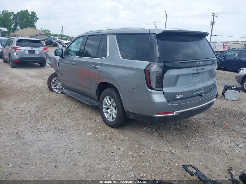 2025 Chevrolet Tahoe VIN 1GNS6NRD7SR389218 IAAI salvage auction — FRONT END, Salvage Title, sold $12,200 on 2026-07-30 (photo 3)