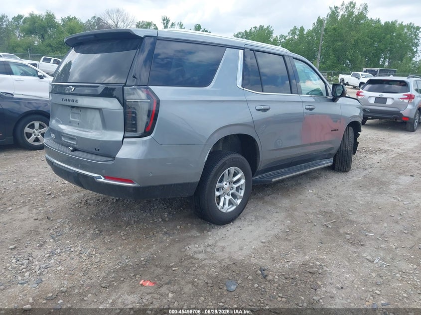 2025 Chevrolet Tahoe VIN 1GNS6NRD7SR389218 IAAI salvage auction — FRONT END, Salvage Title, sold $12,200 on 2026-07-30 (photo 4)
