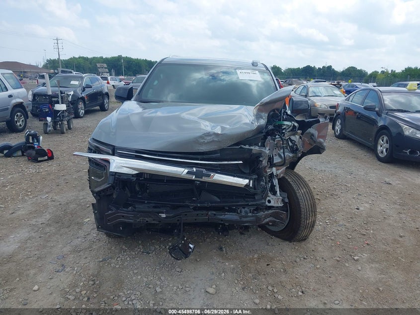 2025 Chevrolet Tahoe VIN 1GNS6NRD7SR389218 IAAI salvage auction — FRONT END, Salvage Title, sold $12,200 on 2026-07-30 (photo 6)