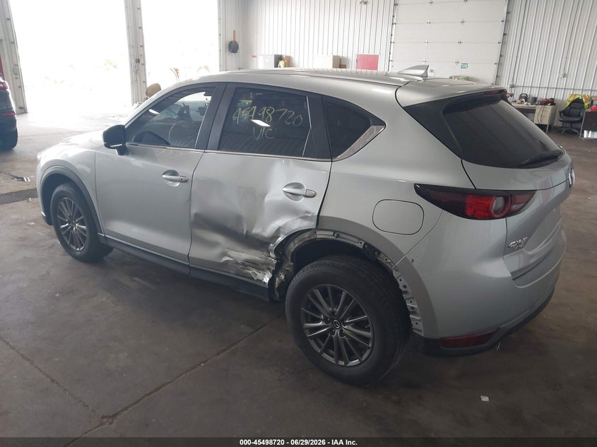 2018 Mazda Cx-5 VIN JM3KFBBM8J0337768 IAAI salvage auction — LEFT SIDE, Salvage Title, sold $5,000 on 2026-08-26 (photo 3)