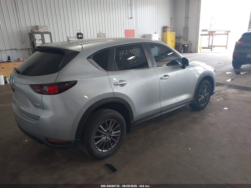 2018 Mazda Cx-5 VIN JM3KFBBM8J0337768 IAAI salvage auction — LEFT SIDE, Salvage Title, sold $5,000 on 2026-08-26 (photo 4)