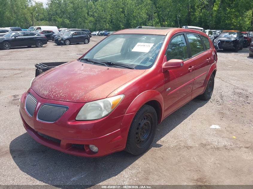 2005 Pontiac Vibe VIN 5Y2SL63815Z404335 IAAI salvage auction — REAR END, Salvage (Ohio), sold $25 on 2026-07-21 (photo 2)