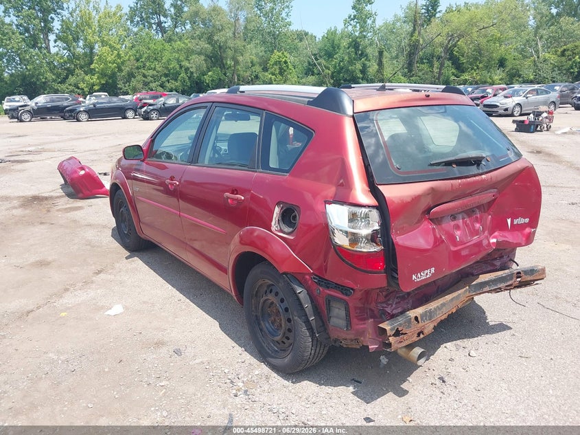 2005 Pontiac Vibe VIN 5Y2SL63815Z404335 IAAI salvage auction — REAR END, Salvage (Ohio), sold $25 on 2026-07-21 (photo 3)