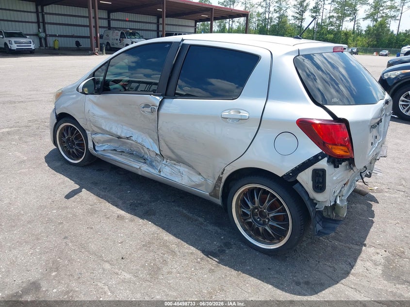 2017 Toyota Yaris VIN VNKKTUD38HA078180 IAAI salvage auction — REAR END, Rebuildable (Florida), sold $1,250 on 2026-07-18 (photo 3)