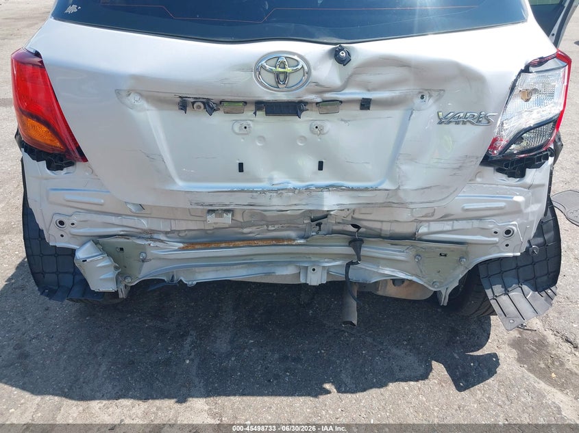 2017 Toyota Yaris VIN VNKKTUD38HA078180 IAAI salvage auction — REAR END, Rebuildable (Florida), sold $1,250 on 2026-07-18 (photo 6)