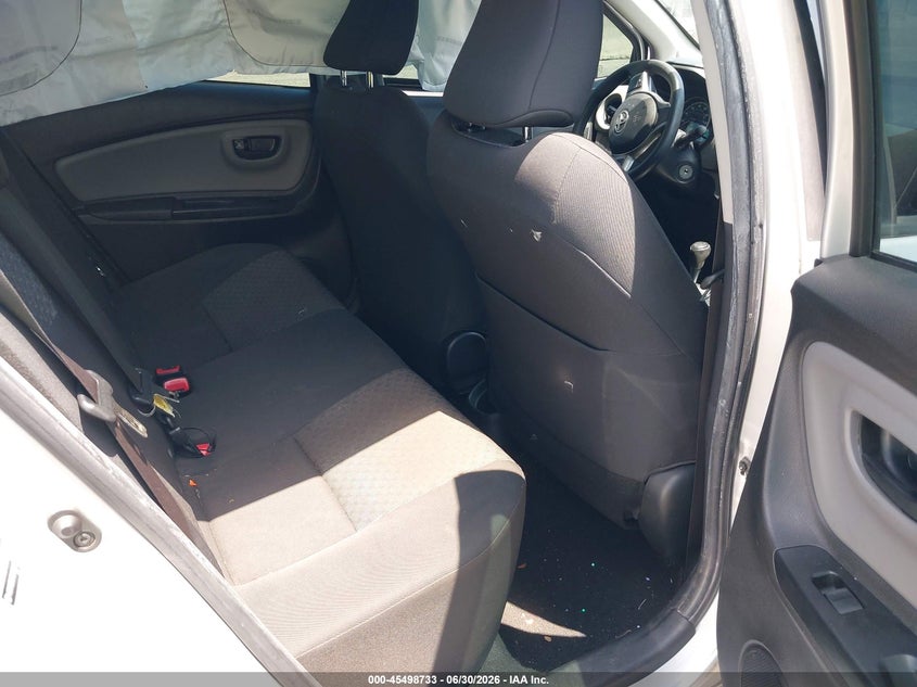 2017 Toyota Yaris VIN VNKKTUD38HA078180 IAAI salvage auction — REAR END, Rebuildable (Florida), sold $1,250 on 2026-07-18 (photo 8)