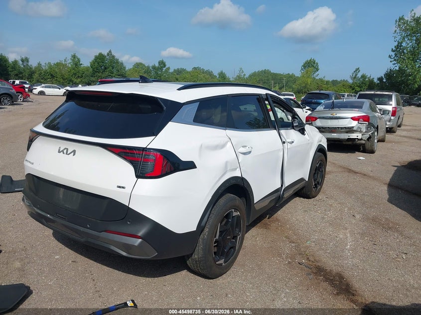 2026 Kia Sportage VIN 5XYK3CDF1TG329966 IAAI salvage auction — ROLLOVER, Salvage (Ohio), sold $4,650 on 2026-07-31 (photo 4)
