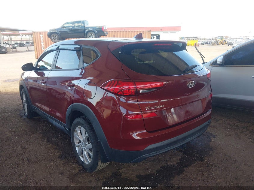 2020 Hyundai Tucson VIN KM8J2CA4XLU222278 IAAI salvage auction — NORMAL WEAR, Clear (Arizona), sold $1,050 on 2026-07-28 (photo 3)
