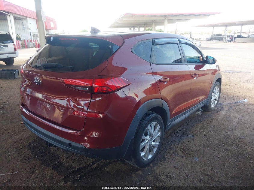 2020 Hyundai Tucson VIN KM8J2CA4XLU222278 IAAI salvage auction — NORMAL WEAR, Clear (Arizona), sold $1,050 on 2026-07-28 (photo 4)