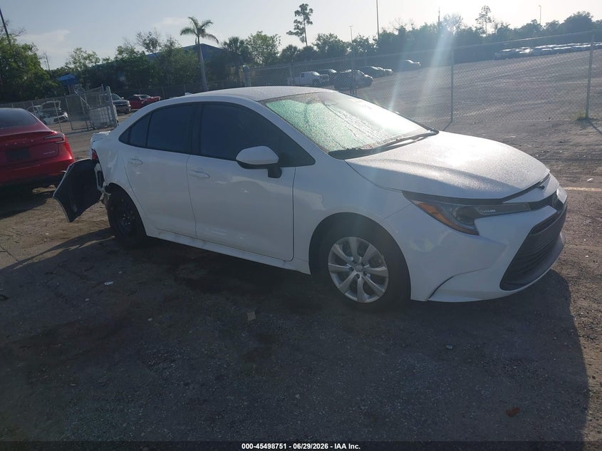 2023 Toyota Corolla VIN 5YFB4MDE3PP058789 IAAI salvage auction — REAR END, Rebuildable (Florida), sold $5,150 on 2026-07-29 (photo 1)