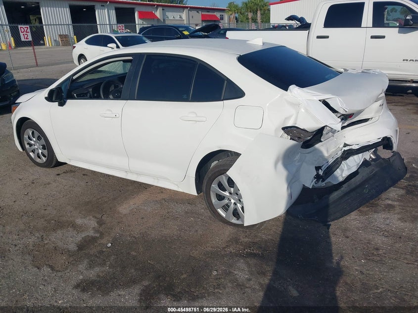 2023 Toyota Corolla VIN 5YFB4MDE3PP058789 IAAI salvage auction — REAR END, Rebuildable (Florida), sold $5,150 on 2026-07-29 (photo 3)