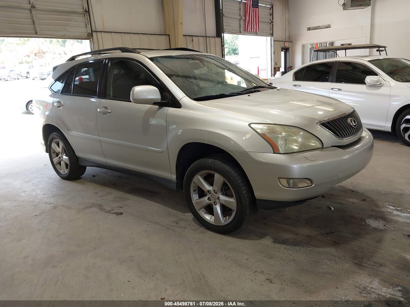 2005 Lexus Rx VIN JTJHA31UX50078289 IAAI salvage auction — LEFT FRONT, Salvage (North Carolina), sold $1,550 on 2026-07-19 (photo 1)