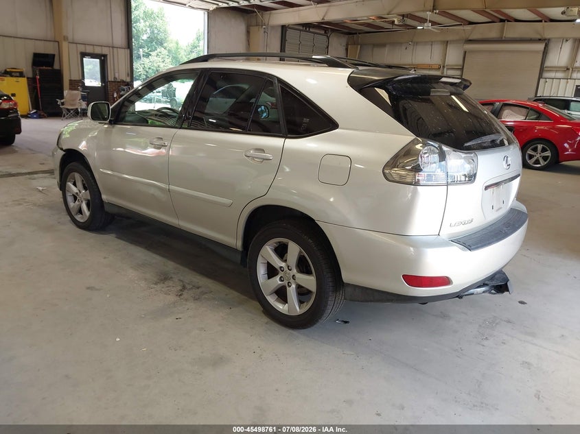 2005 Lexus Rx VIN JTJHA31UX50078289 IAAI salvage auction — LEFT FRONT, Salvage (North Carolina), sold $1,550 on 2026-07-19 (photo 3)