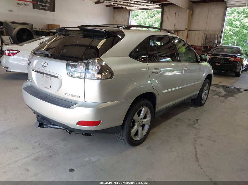 2005 Lexus Rx VIN JTJHA31UX50078289 IAAI salvage auction — LEFT FRONT, Salvage (North Carolina), sold $1,550 on 2026-07-19 (photo 4)