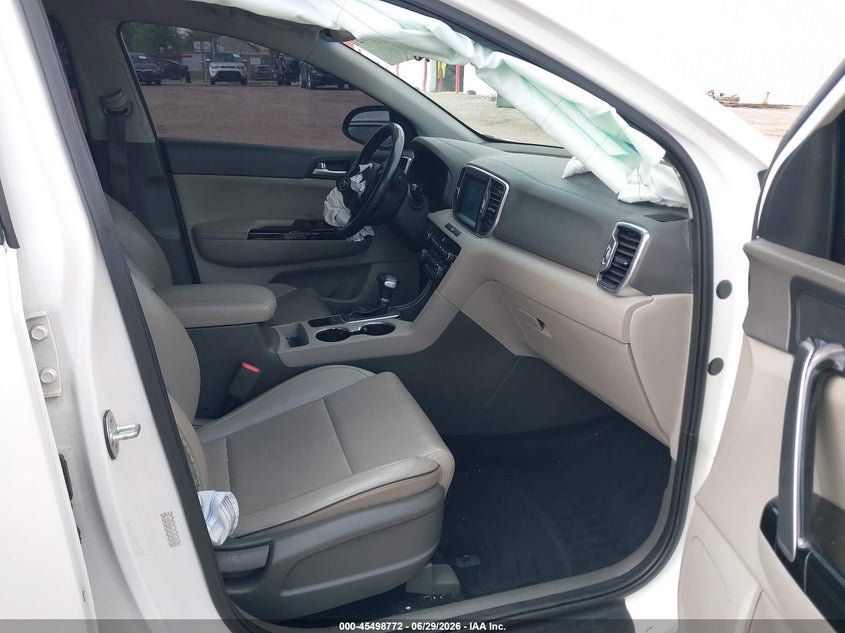 2019 Kia Sportage VIN KNDPN3AC7K7543978 IAAI salvage auction — RIGHT FRONT, Salvage (Illinois), sold $3,050 on 2026-08-01 (photo 5)