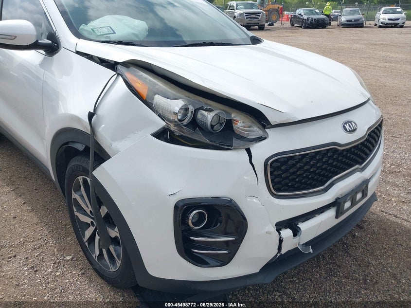 2019 Kia Sportage VIN KNDPN3AC7K7543978 IAAI salvage auction — RIGHT FRONT, Salvage (Illinois), sold $3,050 on 2026-08-01 (photo 6)