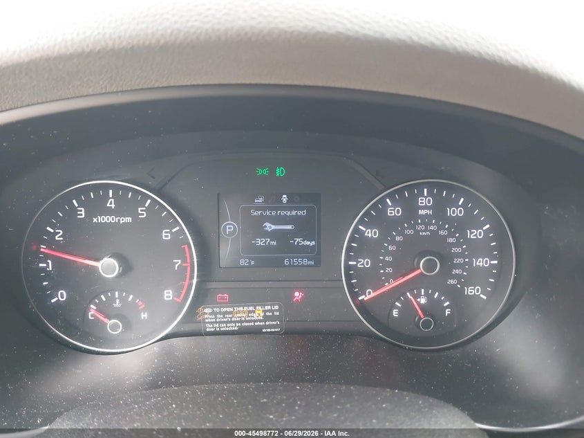 2019 Kia Sportage VIN KNDPN3AC7K7543978 IAAI salvage auction — RIGHT FRONT, Salvage (Illinois), sold $3,050 on 2026-08-01 (photo 7)
