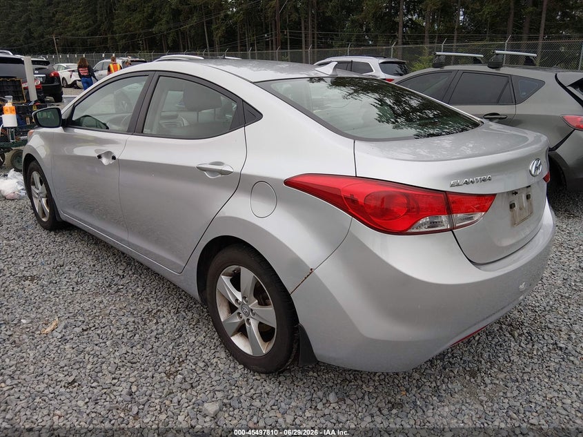 2013 Hyundai Elantra VIN KMHDH4AE5DU712218 IAAI salvage auction — THEFT, Salvage Title, sold $1,700 on 2026-08-03 (photo 3)
