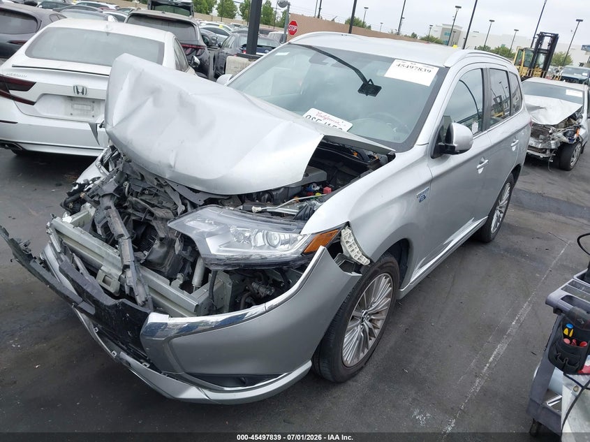 2022 Mitsubishi VIN JA4J2VA73NZ065672 IAAI salvage auction — FRONT END, Salvage Title, sold $3,150 on 2026-07-31 (photo 2)