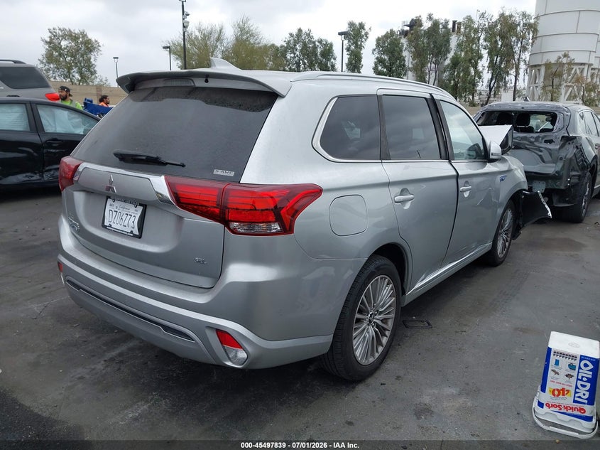 2022 Mitsubishi VIN JA4J2VA73NZ065672 IAAI salvage auction — FRONT END, Salvage Title, sold $3,150 on 2026-07-31 (photo 4)