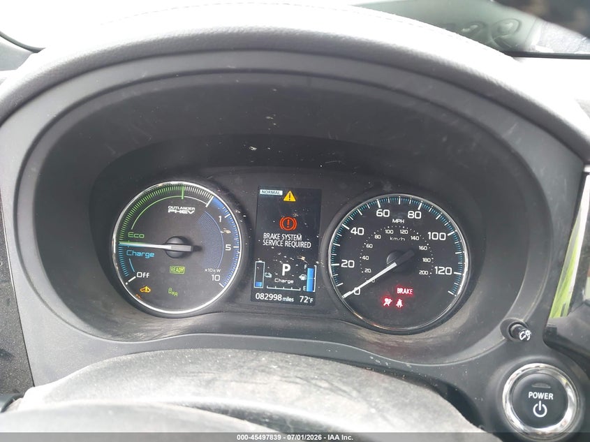 2022 Mitsubishi VIN JA4J2VA73NZ065672 IAAI salvage auction — FRONT END, Salvage Title, sold $3,150 on 2026-07-31 (photo 7)